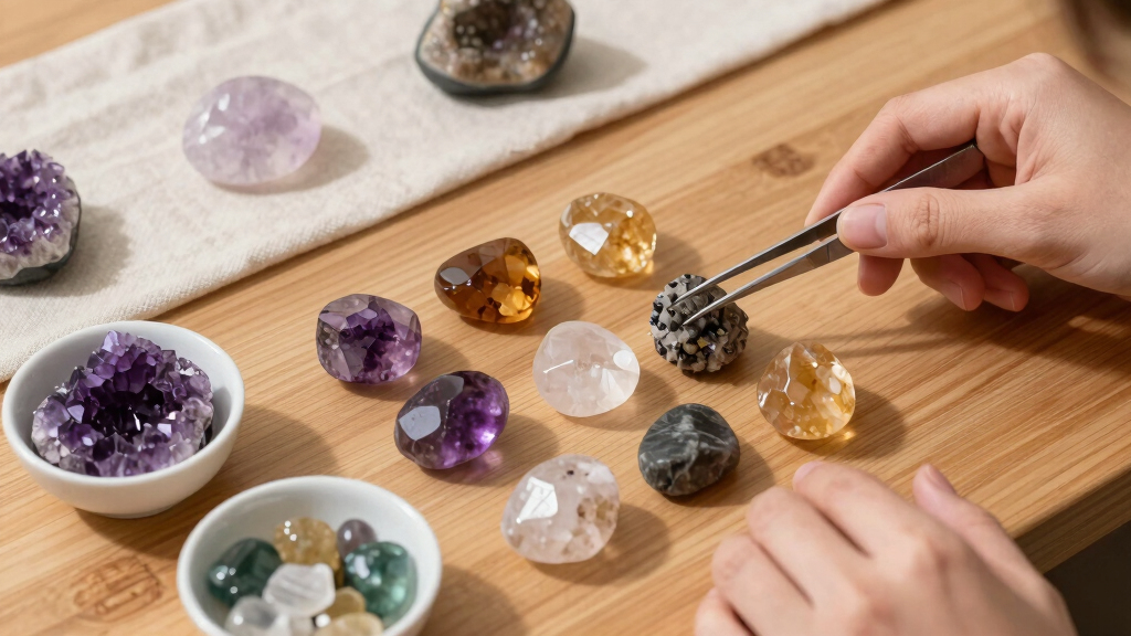 crystal healing sets