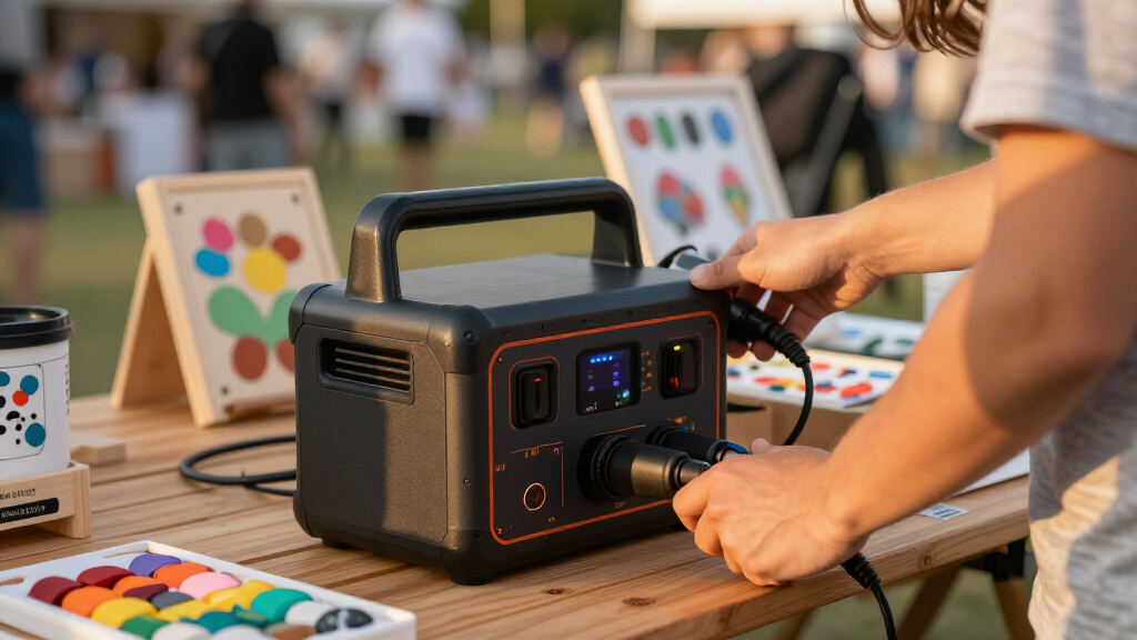 best portable power station for craft fairs