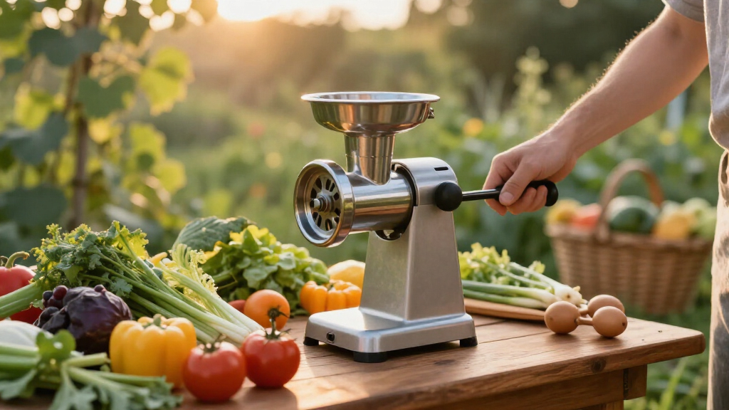 best electric food mill for harvest processing