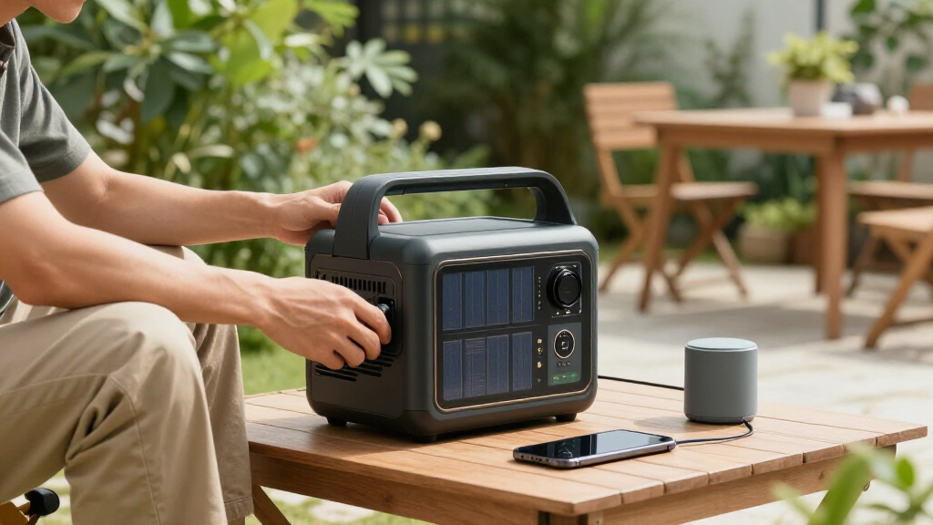 portable solar generator