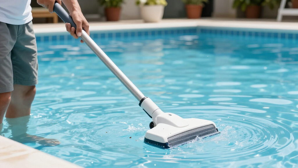 pool vacuum for fine dirt