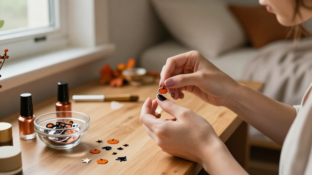 Halloween nail art stickers