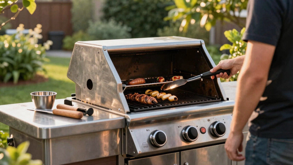 outdoor kitchen appliances