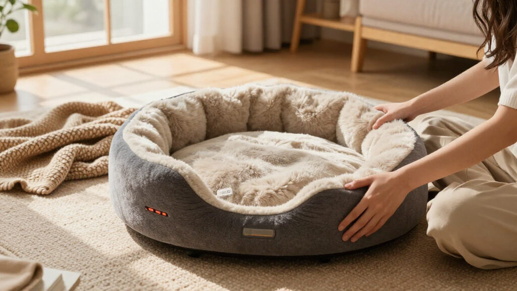 best heated cat bed large