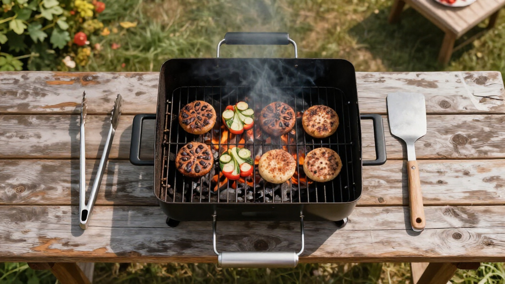 gas grill