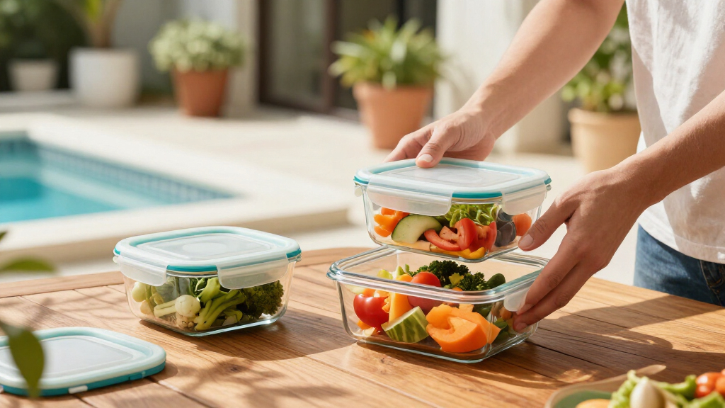 meal prep containers glass