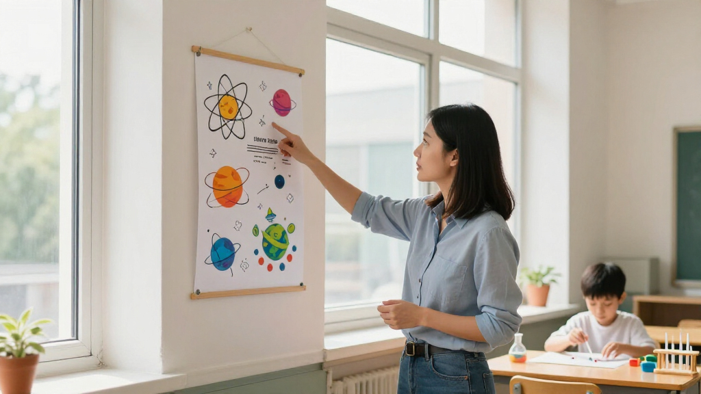educational science reference posters