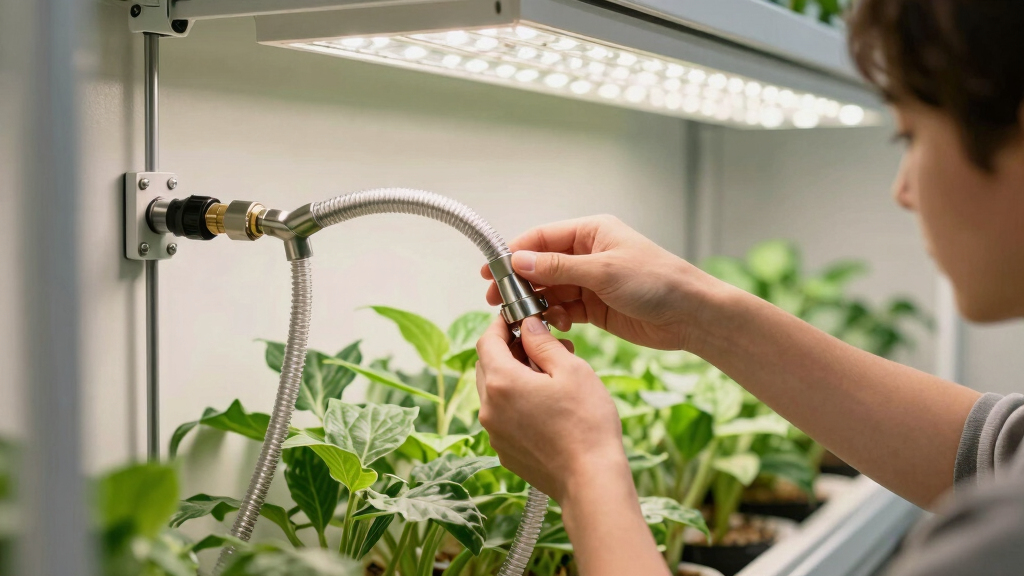 best wall mounted hose system for grow rooms