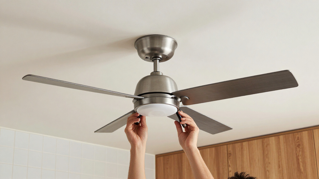 best caged ceiling fans for kitchens