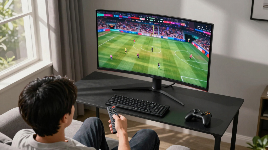 gaming monitors for sports fans