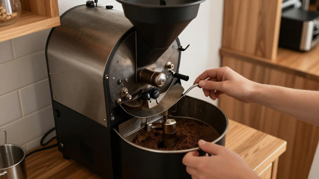 best home coffee roaster with easy chaff collection