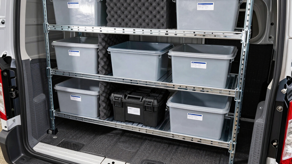 ford transit cargo organizers
