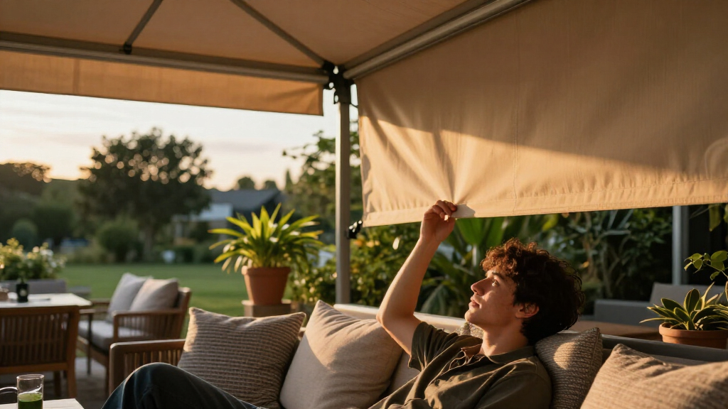 retractable awning