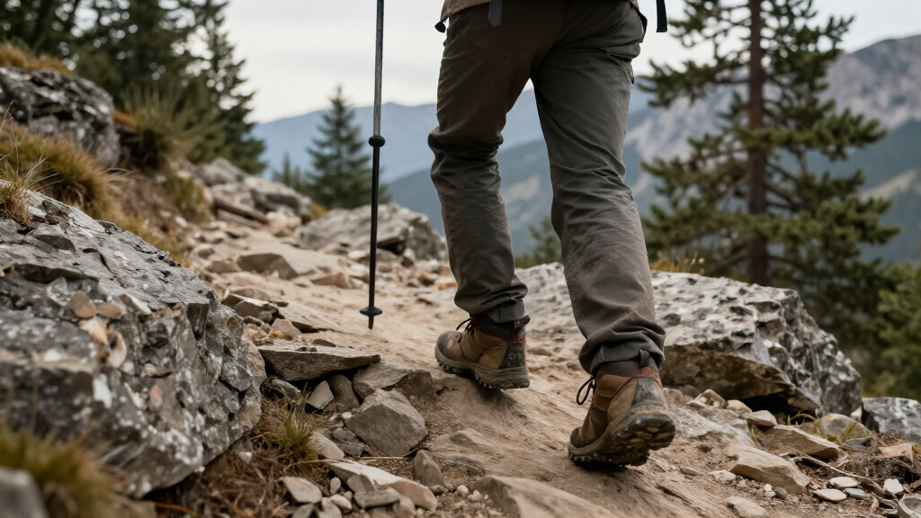 trekking poles for steep descents