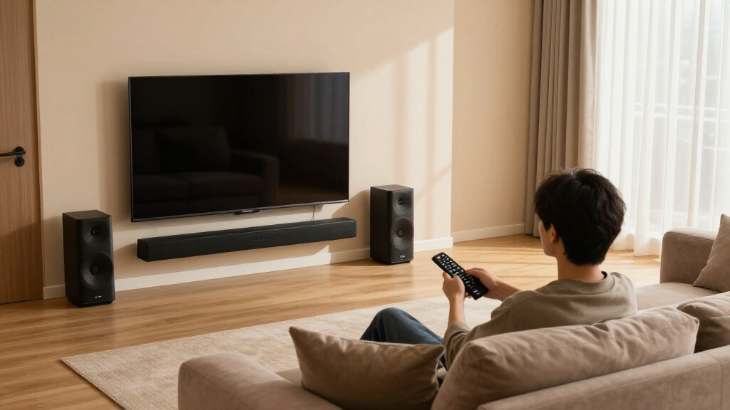 soundbar with rear speakers