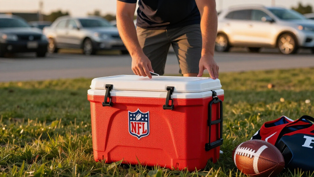 NFL tailgating coolers