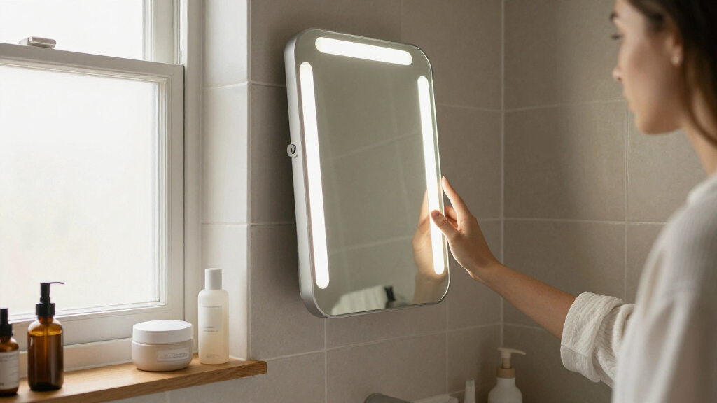 led light therapy mirror