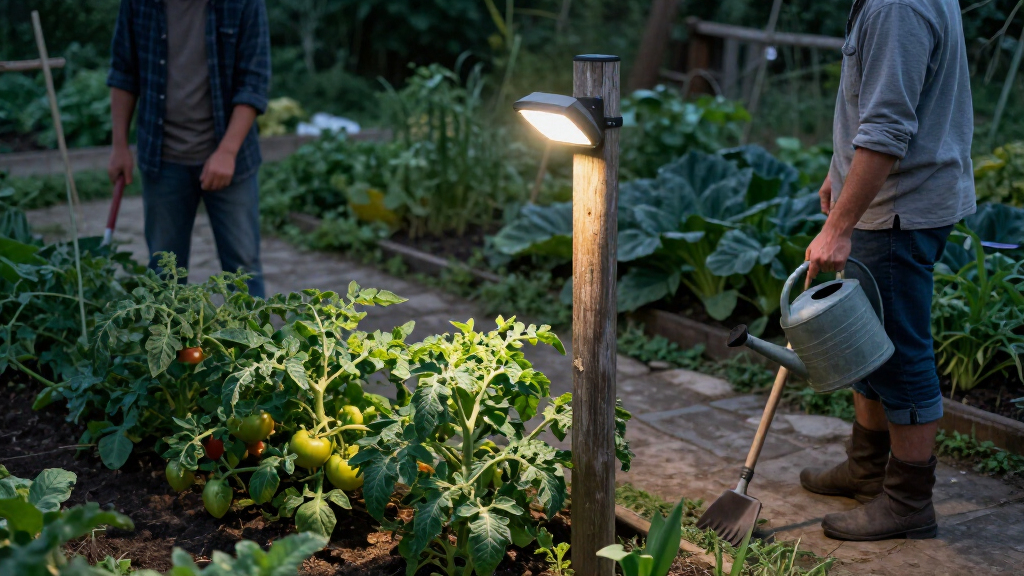 motion sensor flood lights for farm