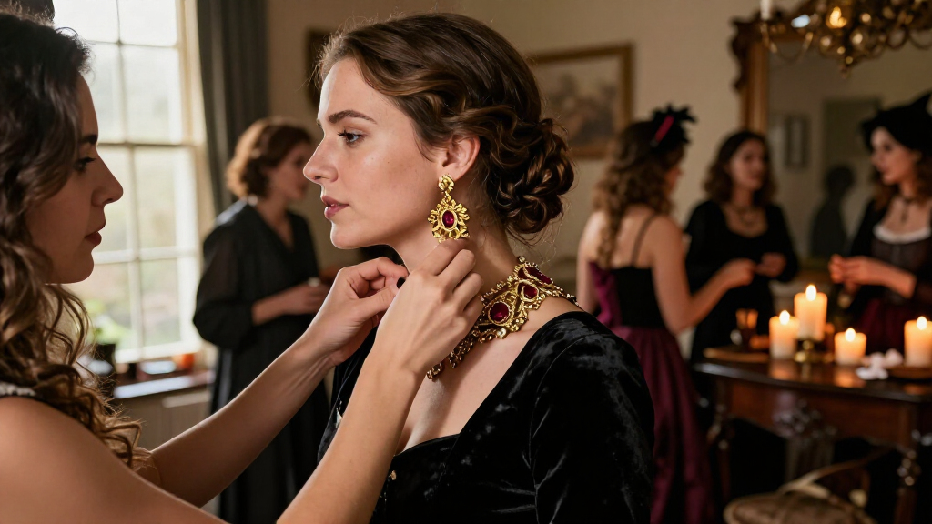 luxury Halloween costume jewelry