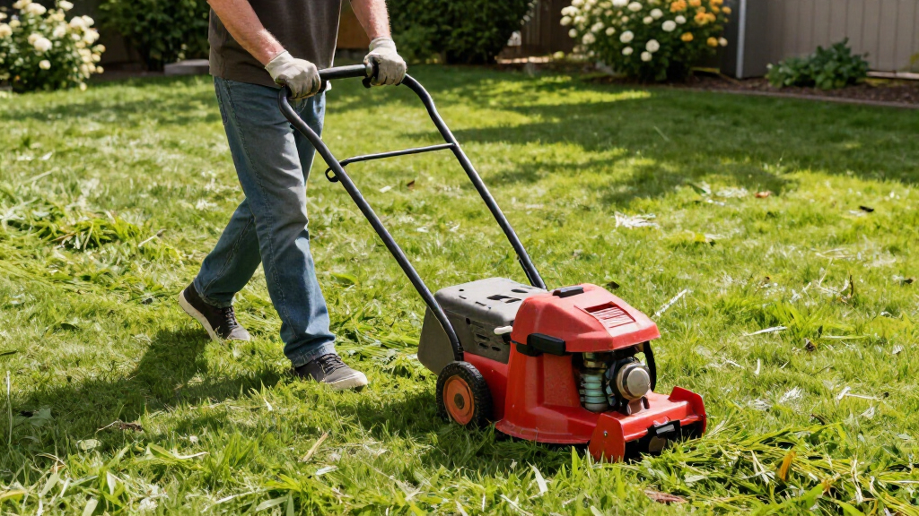 mulching mower
