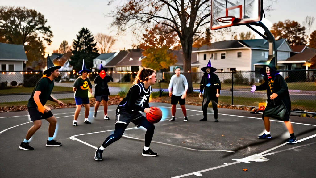 halloween basketball costumes