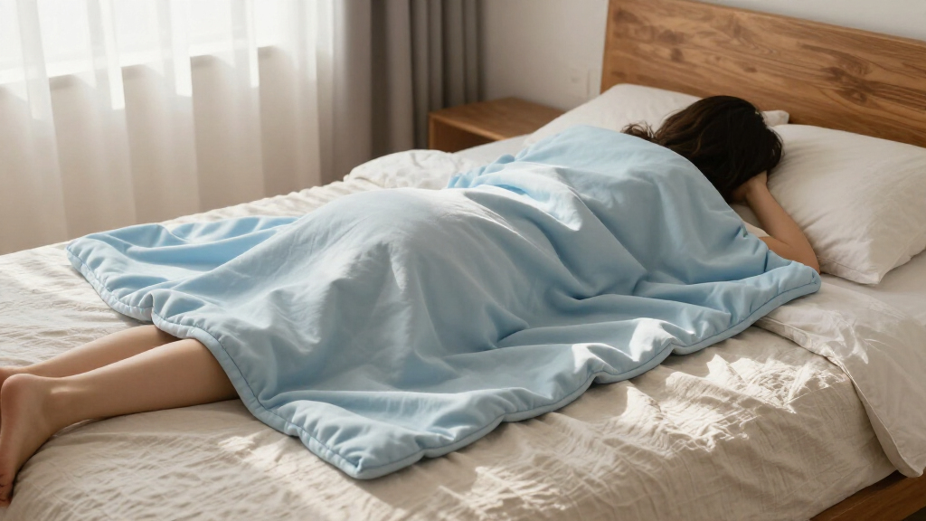 weighted blankets cooling
