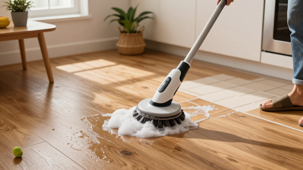 electric spin scrubbers for floors