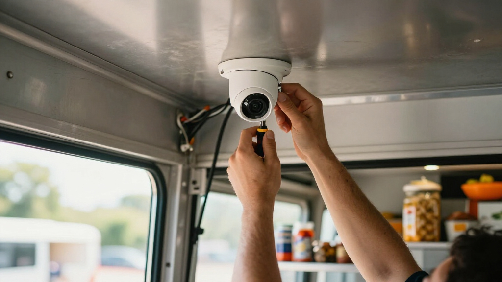best wired security camera systems for food truck business