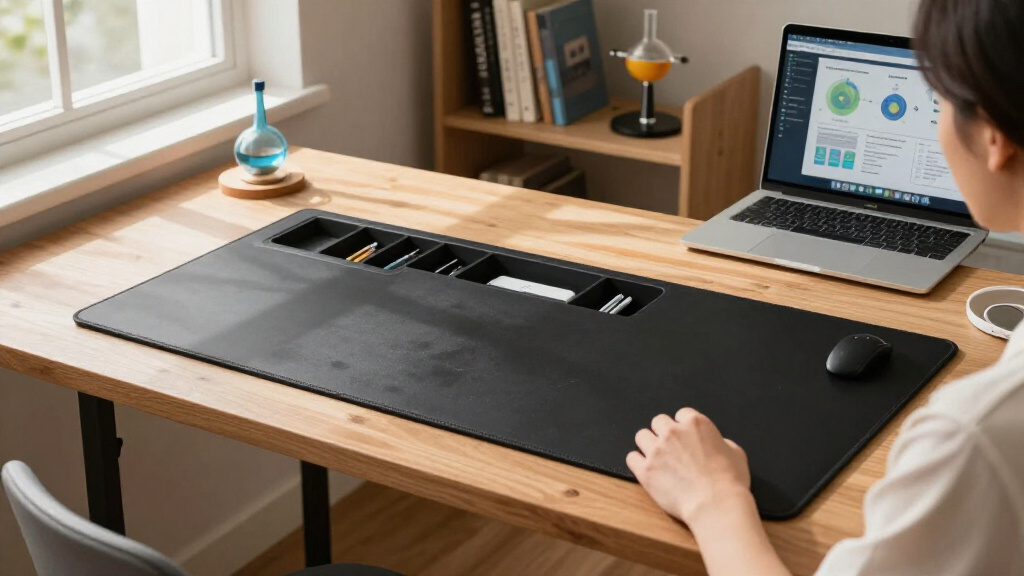 desk mat organizer