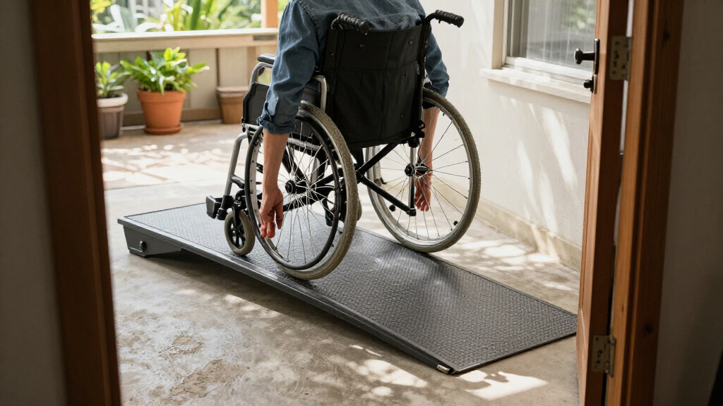 best extra-wide wheelchair ramps for home entry