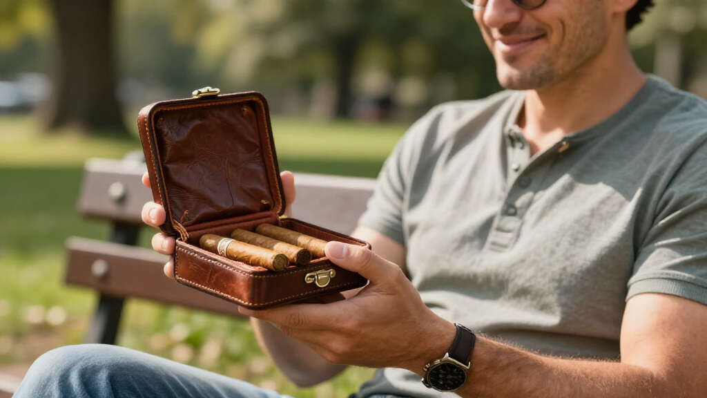 travel cigar cases on amazon