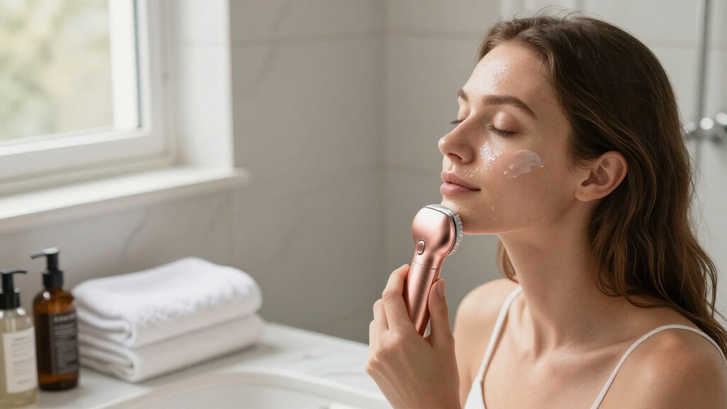 luxury facial cleansing devices