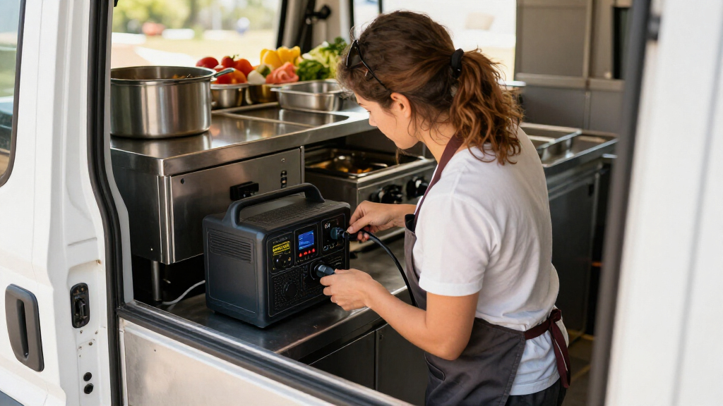 best LiFePO4 power stations for food trucks