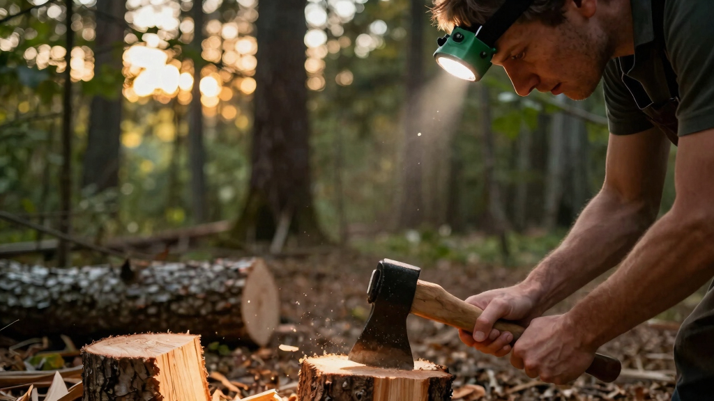 best headlamp for firewood work