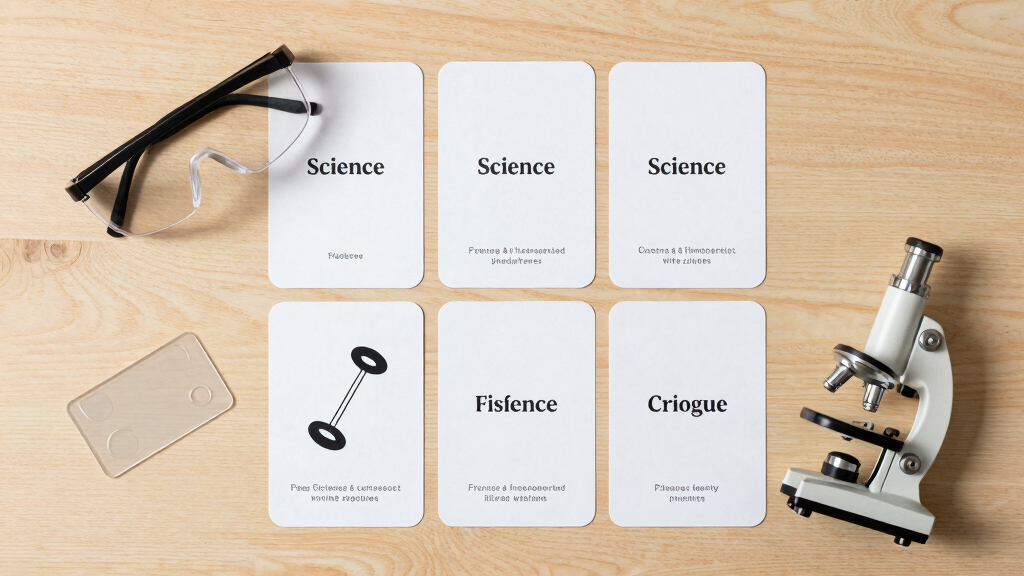 science reference flashcards