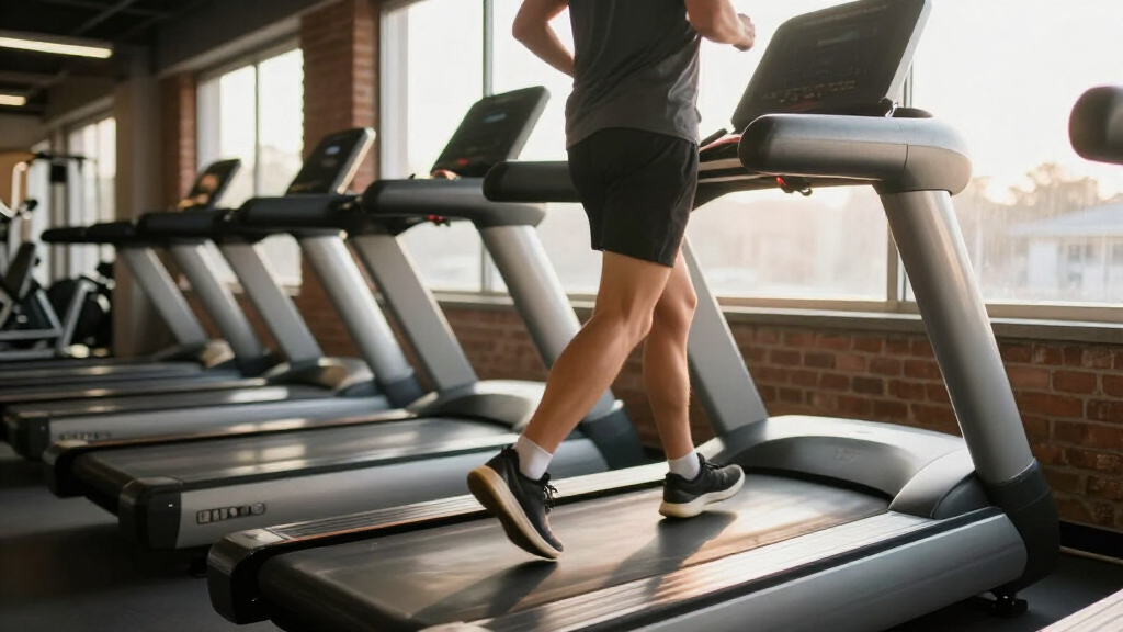 treadmill with large running surface