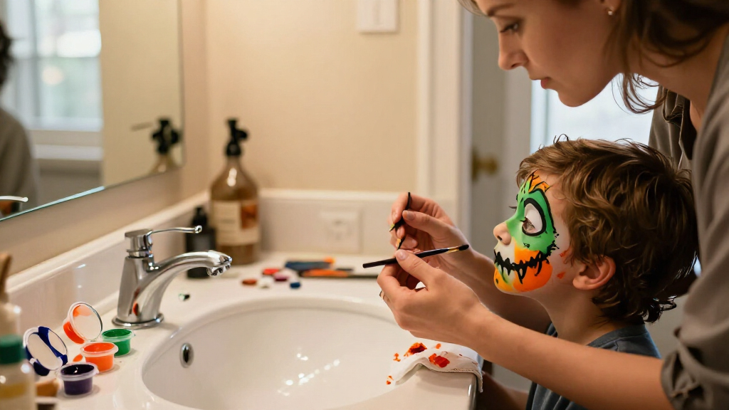 Halloween face paint kits