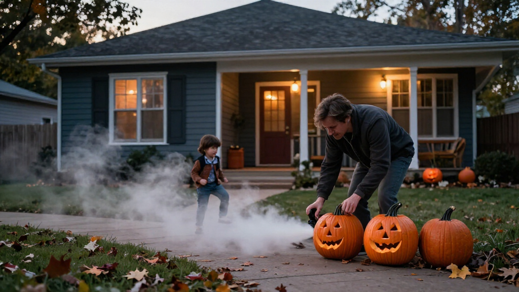 Halloween fog machines