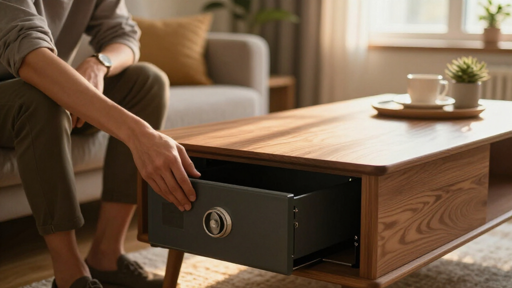 hidden safe furniture for valuables