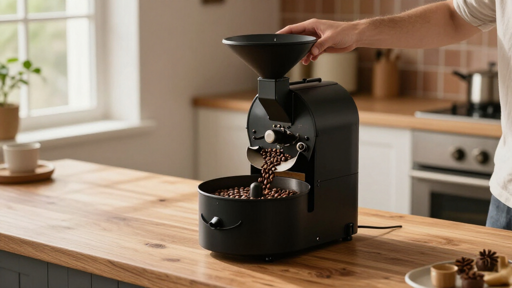 premium drum coffee roaster for home