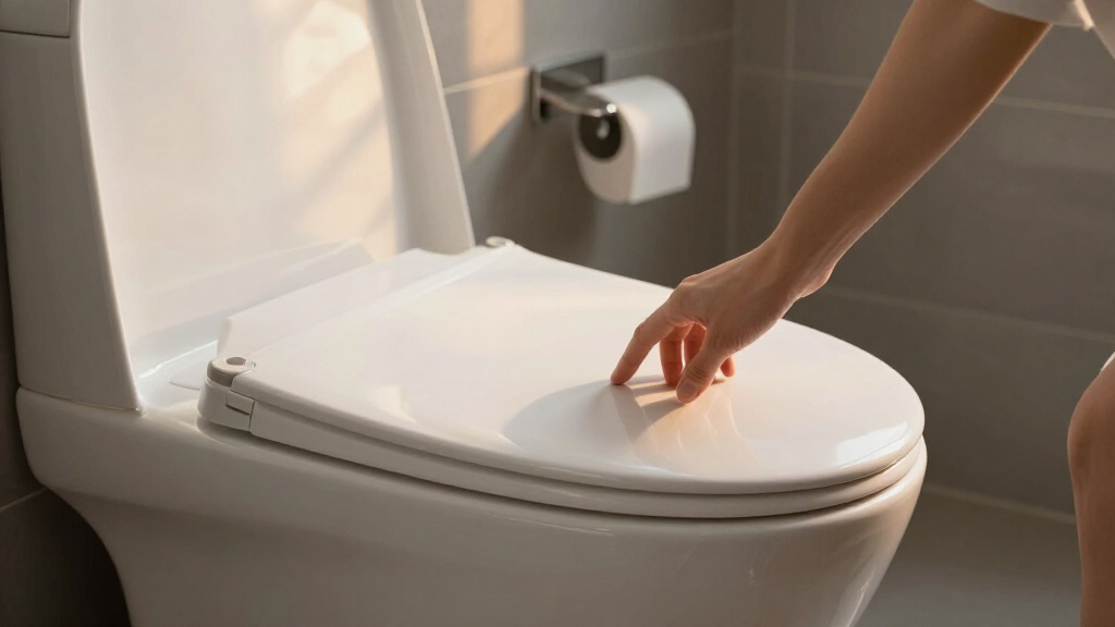 automatic toilet seat