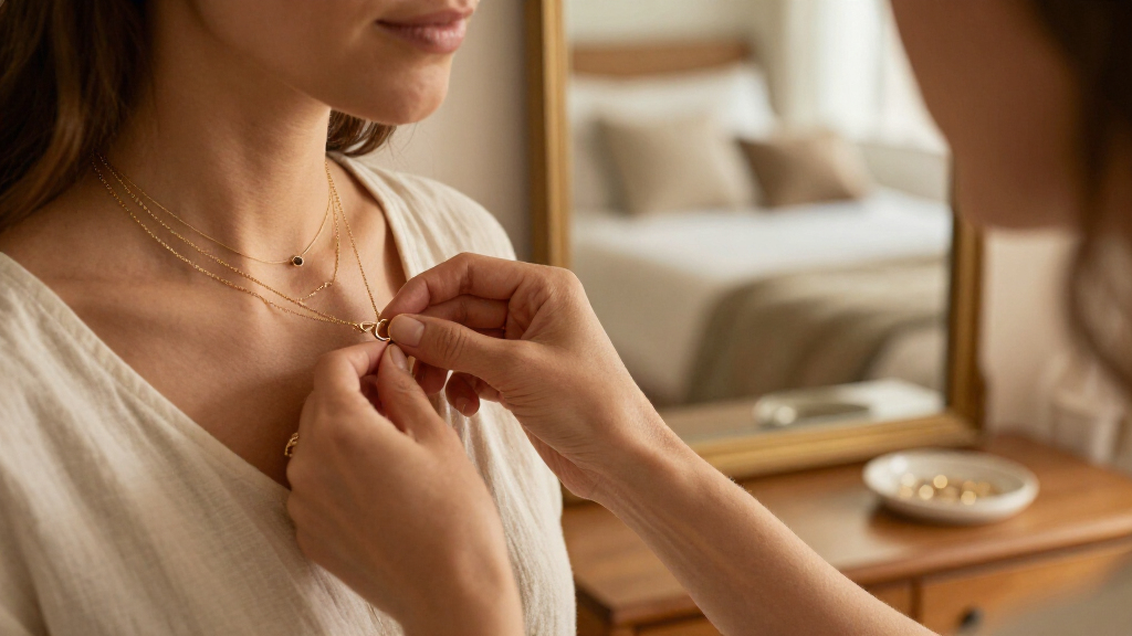 layering necklaces