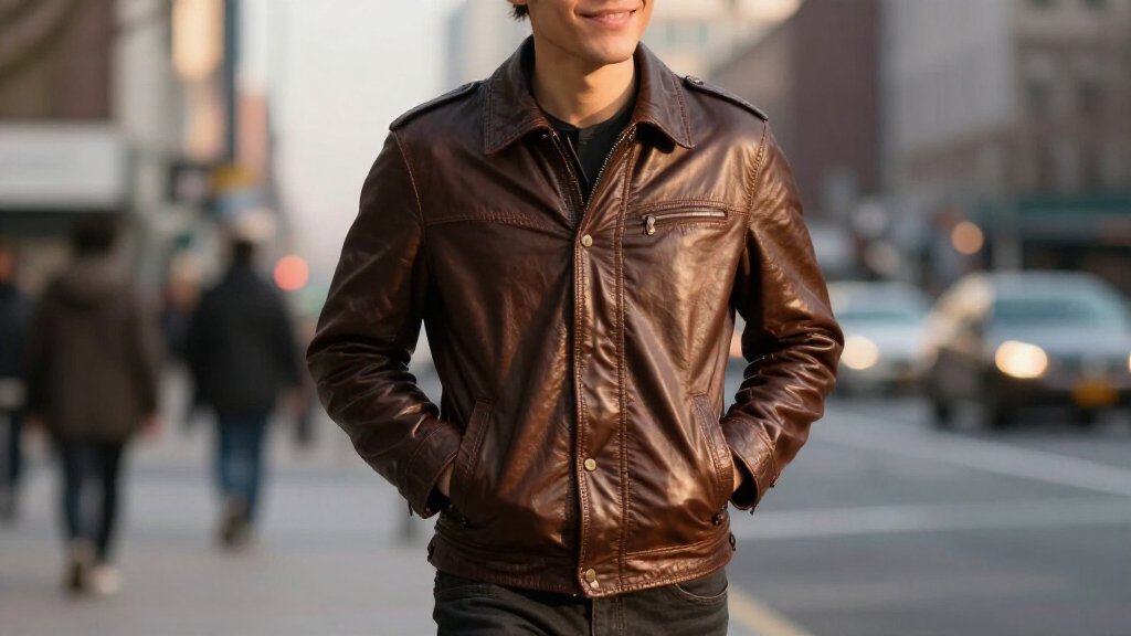 luxury leather jackets