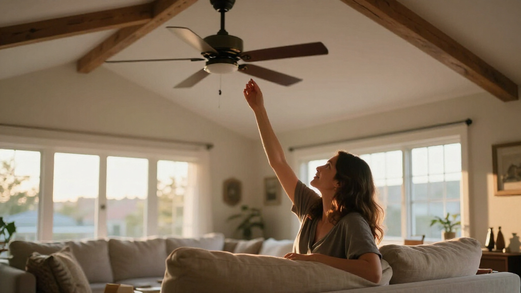 ceiling fans for sloped ceilings