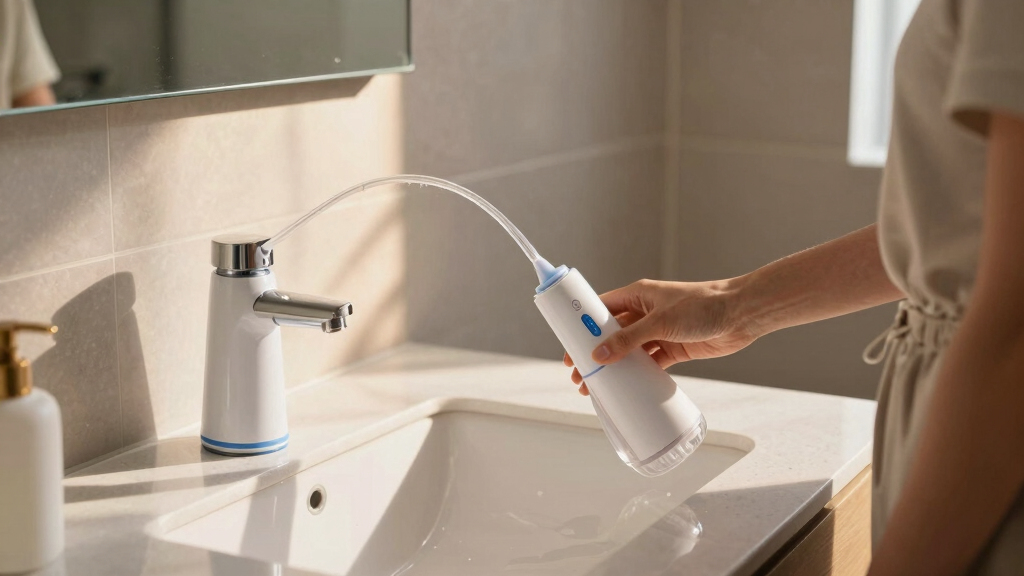 best ADA-style countertop water flossers