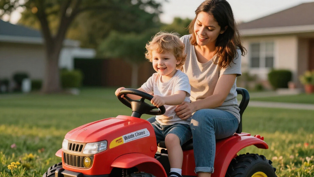 power wheels tractor toys