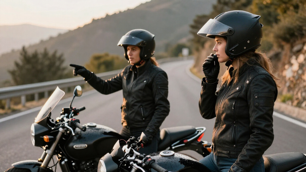motorcycle helmet communication systems