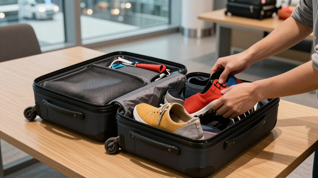 best airport travel bags and shoes