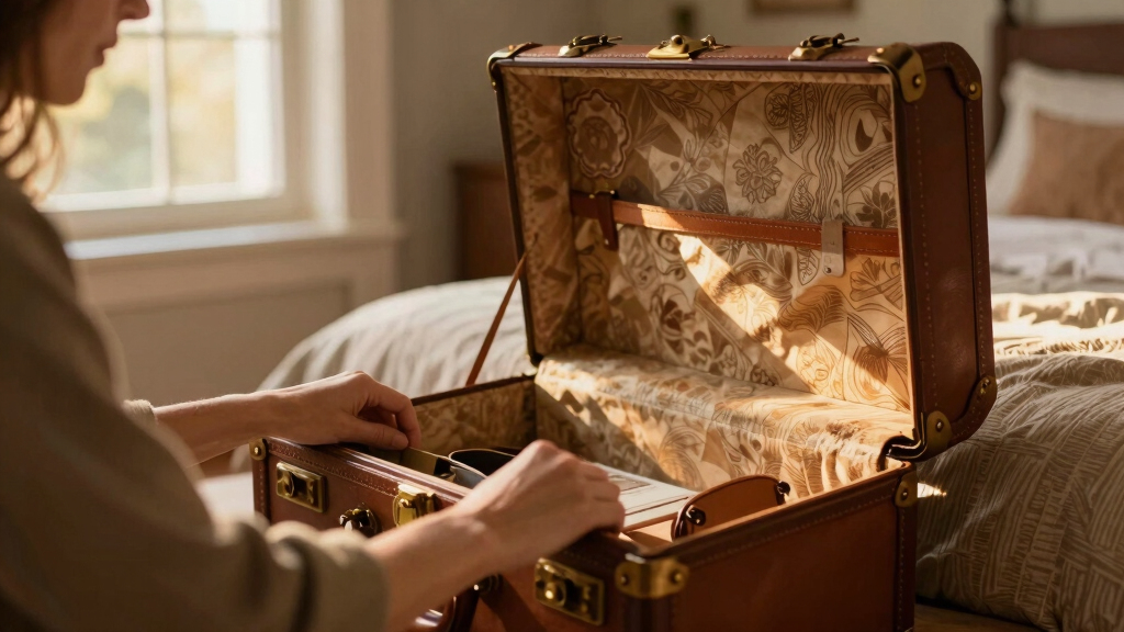 best designer luggage trunks