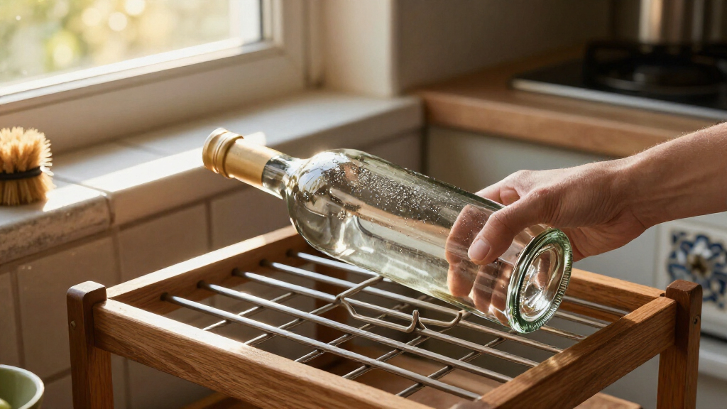 bottle drying rack for wine bottles